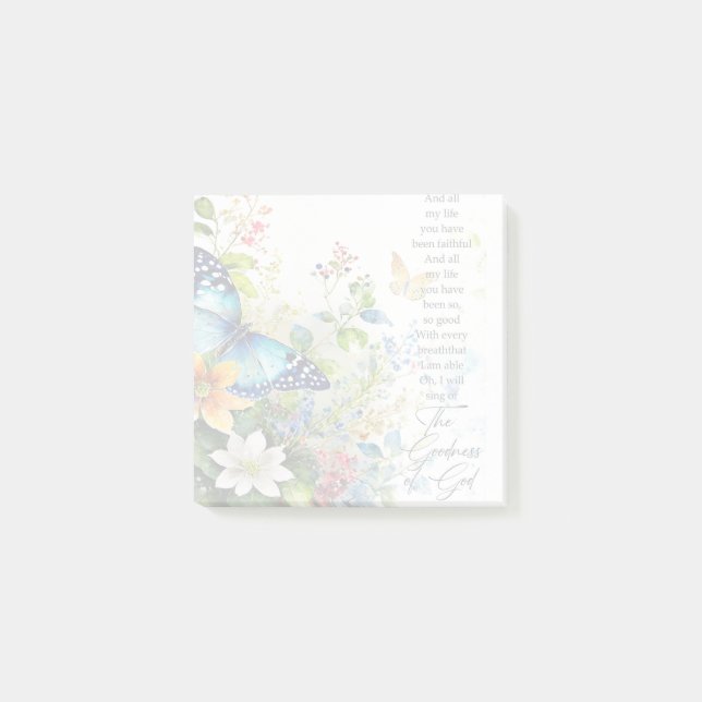 The goodness of God Post-it Notes (Front)