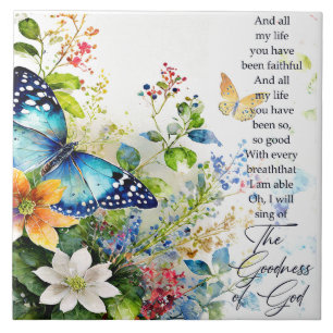 The goodness of God Tile