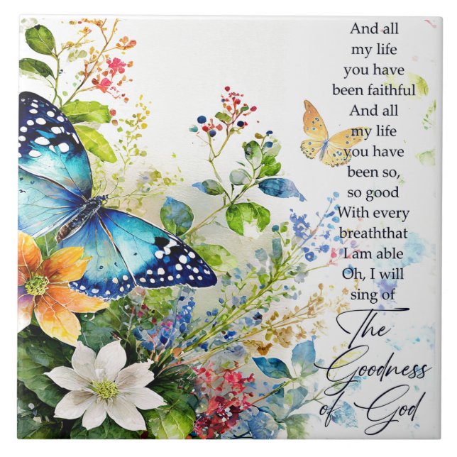 The goodness of God Tile (Front)