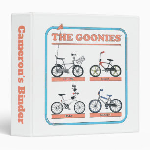 The Goonies Bicycle Chart Binder