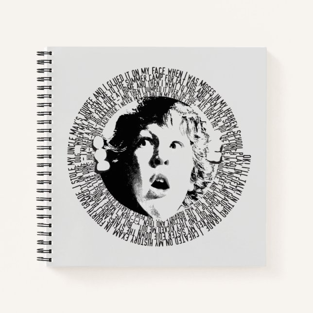 The Goonies Chunk Confession Graphic Notebook (Front)