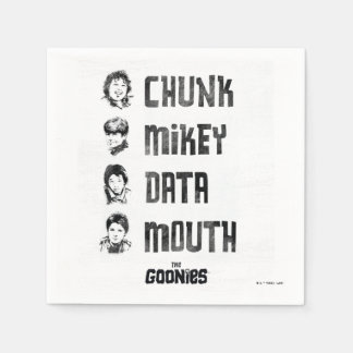 The Goonies | Chunk, Mikey, Data, Mouth Napkin