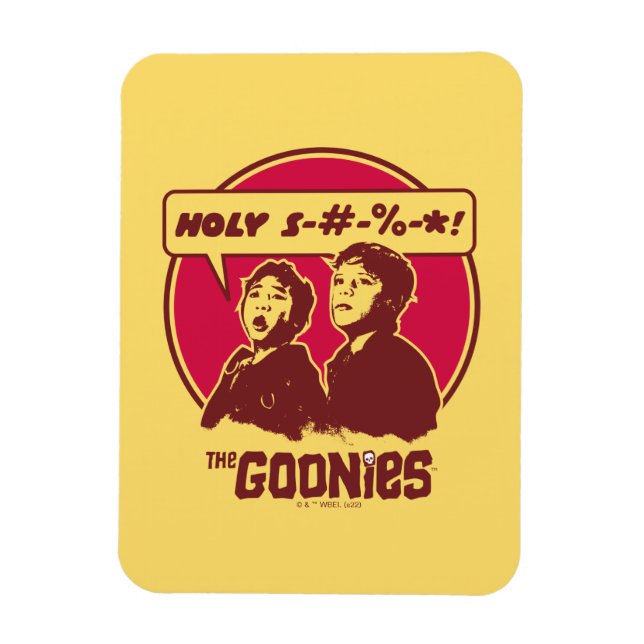 The Goonies Data Expletive Magnet (Vertical)
