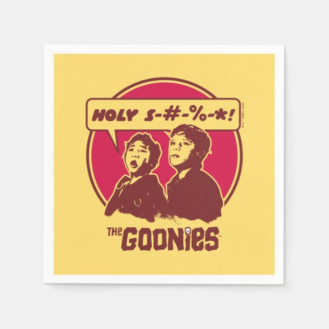 The Goonies Data Expletive Napkin (Front)