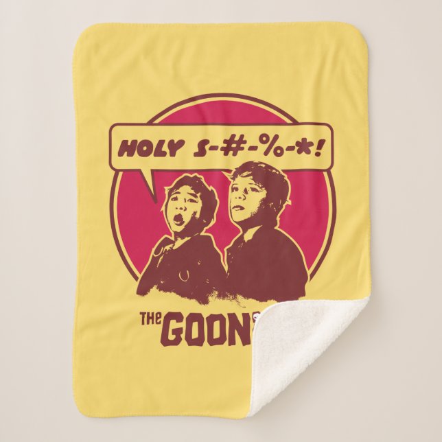 The Goonies Data Expletive Sherpa Blanket (Front)