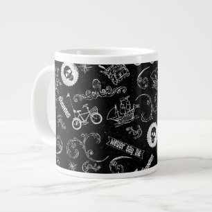 The Goonies Icons Pattern Large Coffee Mug