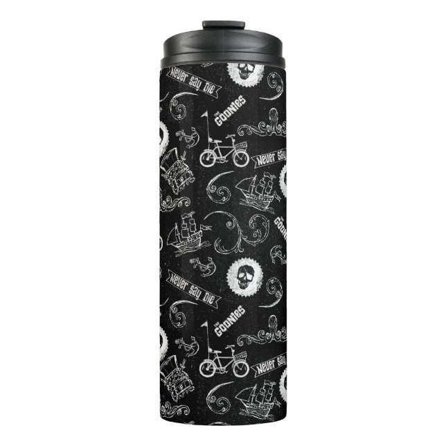 The Goonies Icons Pattern Thermal Tumbler (Front)