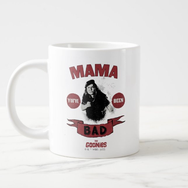 The Goonies Mama Fratelli "You've Been Bad" Large Coffee Mug (Left)