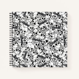 The Goonies One-Eyed Willy Skull Pattern Notebook