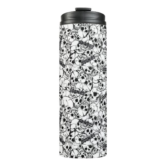 The Goonies One-Eyed Willy Skull Pattern Thermal Tumbler (Front)