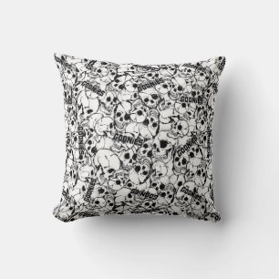 The Goonies One-Eyed Willy Skull Pattern Throw Pillow