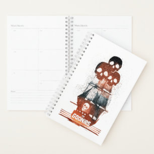 The Goonies Pirate Ship Silhouette Graphic Planner