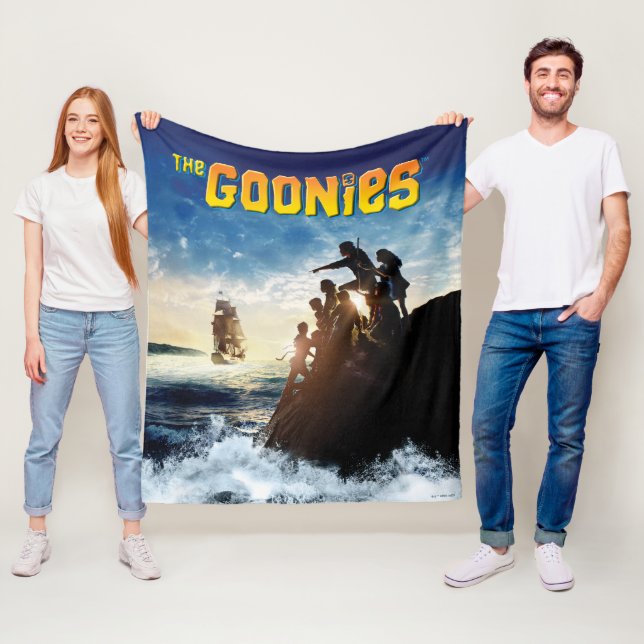 The Goonies Pirate Ship Theatrical Art Fleece Blanket (In Situ)