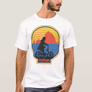 The Goonies Retro Mikey Riding Bike Graphic T-Shirt