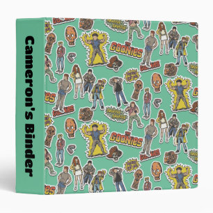 The Goonies Retro Sticker Pattern Binder