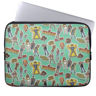The Goonies Retro Sticker Pattern Laptop Sleeve