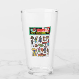 The Goonies Retro Sticker Sheet Graphic Glass