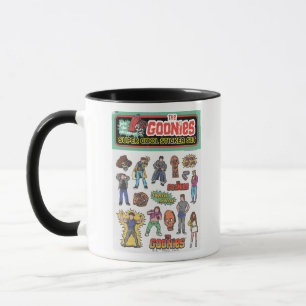 The Goonies Retro Sticker Sheet Graphic Mug