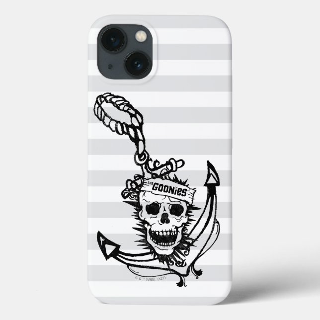 The Goonies Skull & Anchor Graphic Case-Mate iPhone Case (Back)
