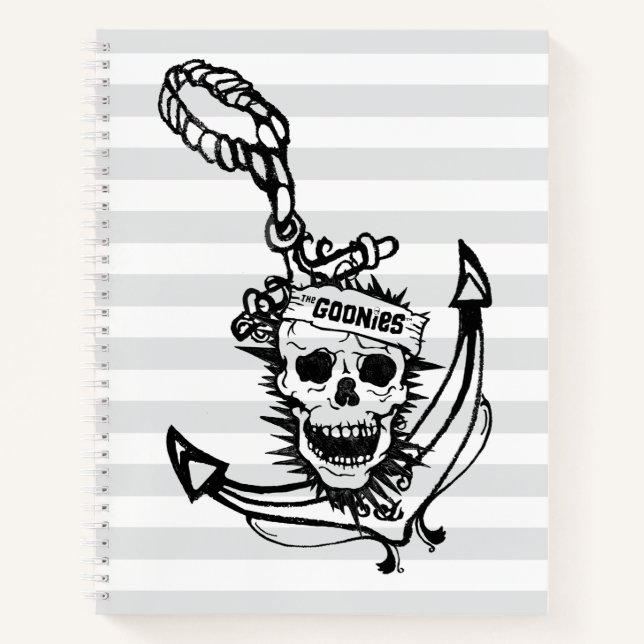 The Goonies Skull & Anchor Graphic Notebook (Front)