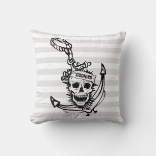 The Goonies Skull & Anchor Graphic Throw Pillow