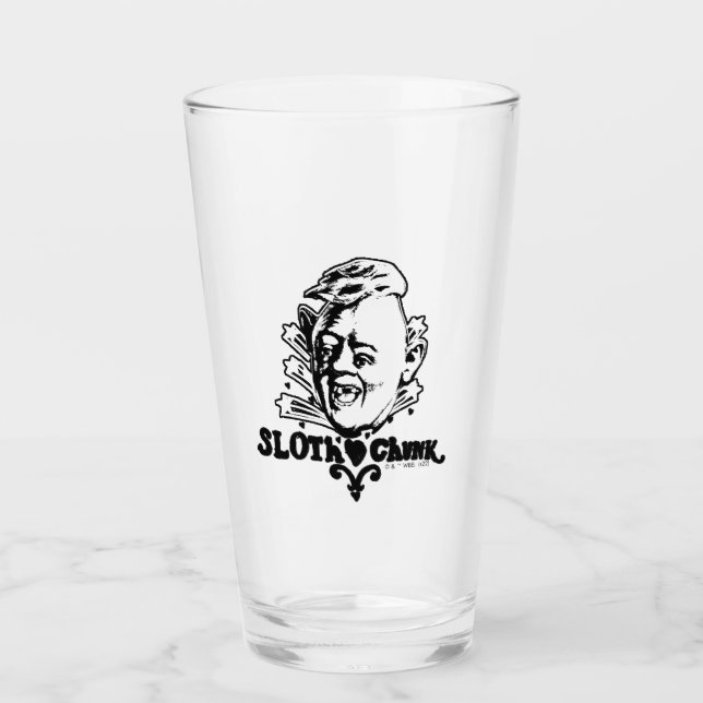 The Goonies "Sloth ♥ Chunk" Glass (Front)