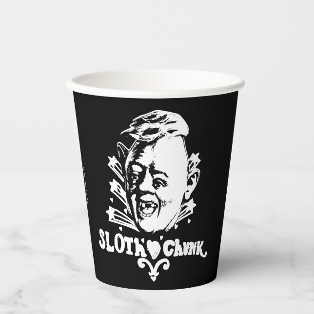 The Goonies "Sloth ♥ Chunk" Paper Cups (Front)