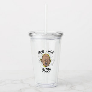 The Goonies Sloth Doodle "Hey You Guys" Acrylic Tumbler