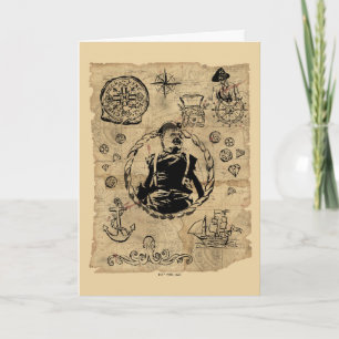 The Goonies Sloth Treasure Map Card