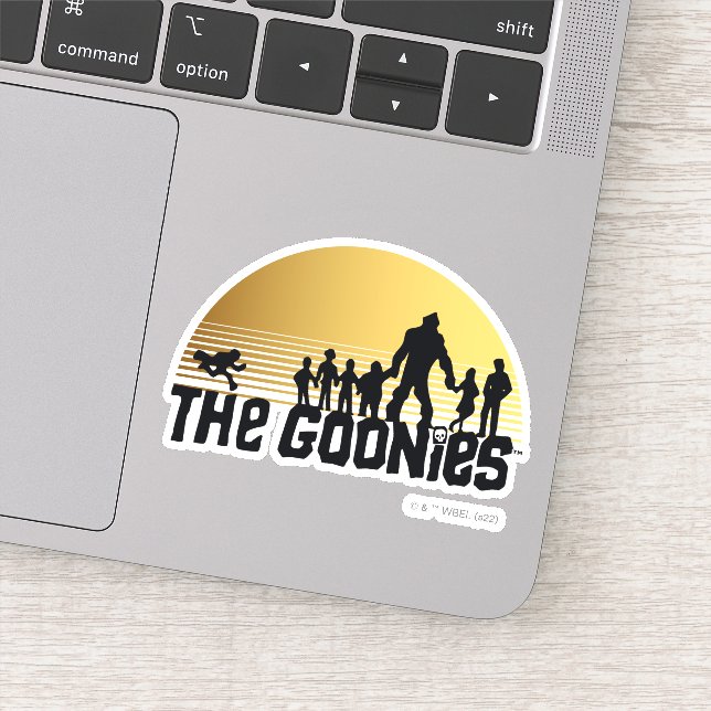 The Goonies Sunset Silhouette Graphic (Detail)