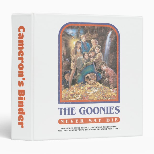 The Goonies Treasure Anniversary Poster Binder (Front/Spine)