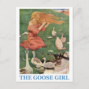 The Goose Girl Postcard