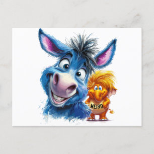 The GOP is Weird, per Tim Walz Postcard