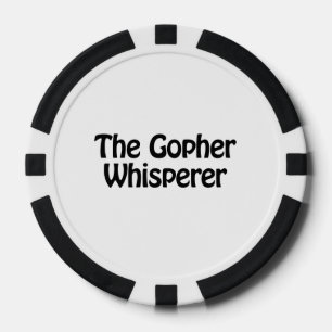the gopher whisperer poker chips