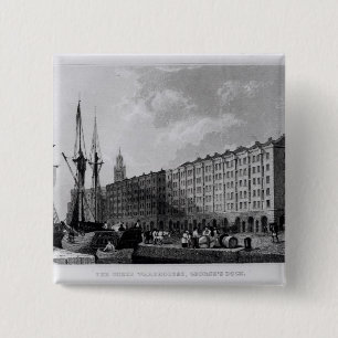 The Goree Warehouse, George's Dock, Liverpool 2 Inch Square Button