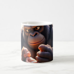 The Gorilla and the Child Coffee Mug