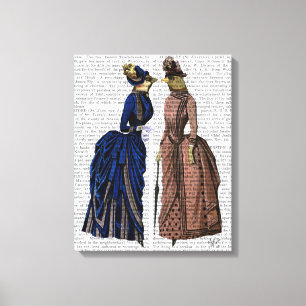 The Gossip Birds Canvas Print
