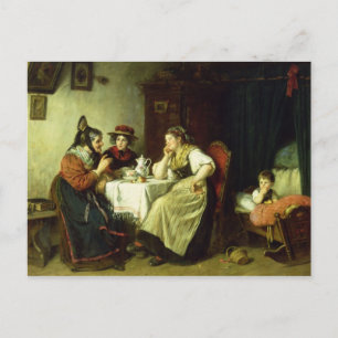 The Gossips, 1887 Postcard