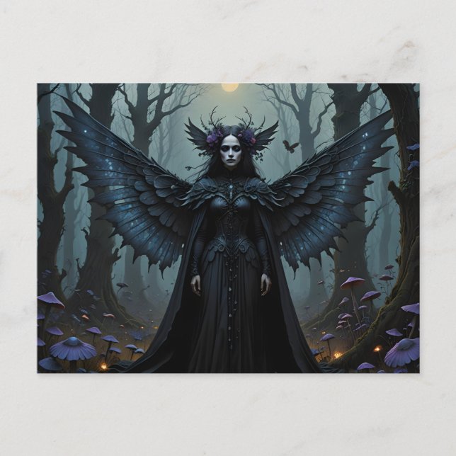 The Goth Fairy Postcard (Front)