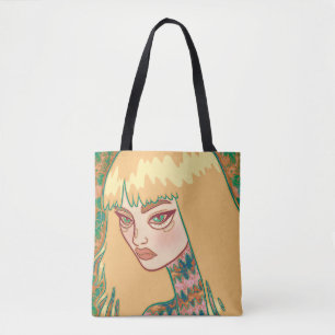 The Gothic Woman Tote Bag