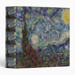 The Gourdy Night Starry Fine Art Spoof Binder