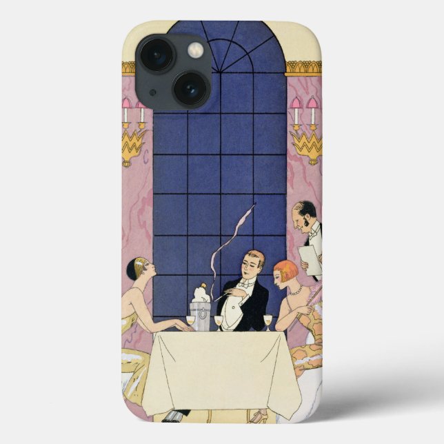 The Gourmands, 1920-30 (pochoir print) Case-Mate iPhone Case (Back)