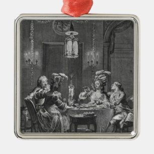 The Gourmet Supper Metal Ornament