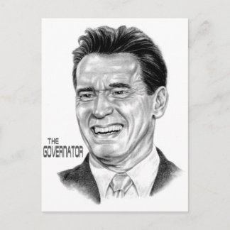The Governator Postcard