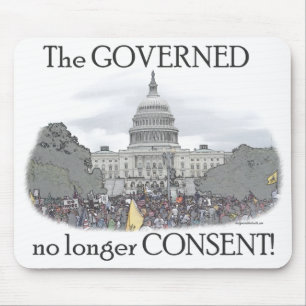 The Governed No Longer Consent Mouse Pad