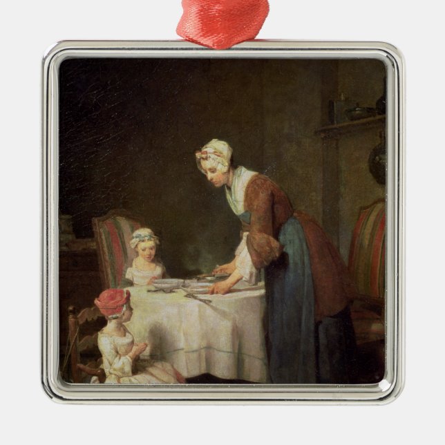 The Grace, 1740 Metal Ornament (Front)