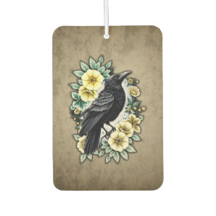 The grace and elegance of the raven.  air freshener