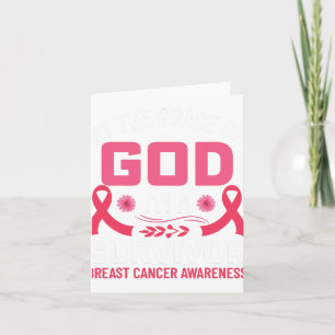 The Grace Of God I Am A Breast Cancer Survivor 1 Card