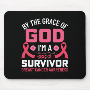 The Grace Of God I Am A Breast Cancer Survivor 1 Mouse Pad