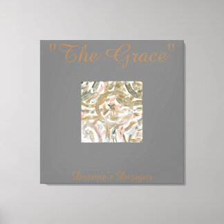 "The Grace" Stretched Canvas Print- Custom